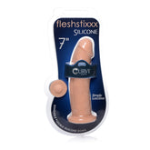 Fleshstixxx 7 Inch Silicone Dildo - Light